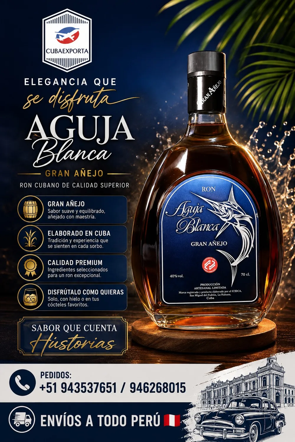 Ron Aguja Blanca