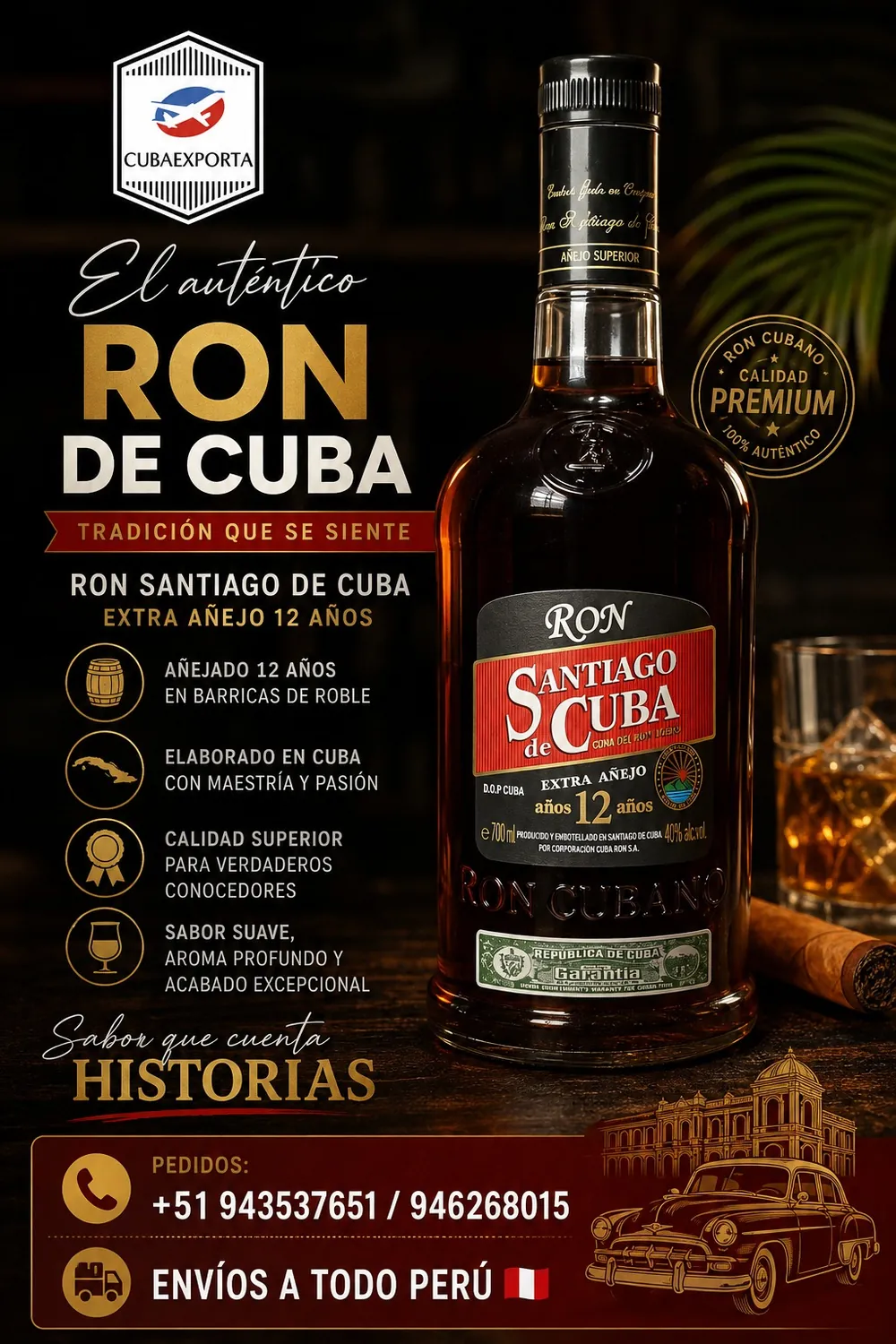 Ron Santiago de Cuba 12