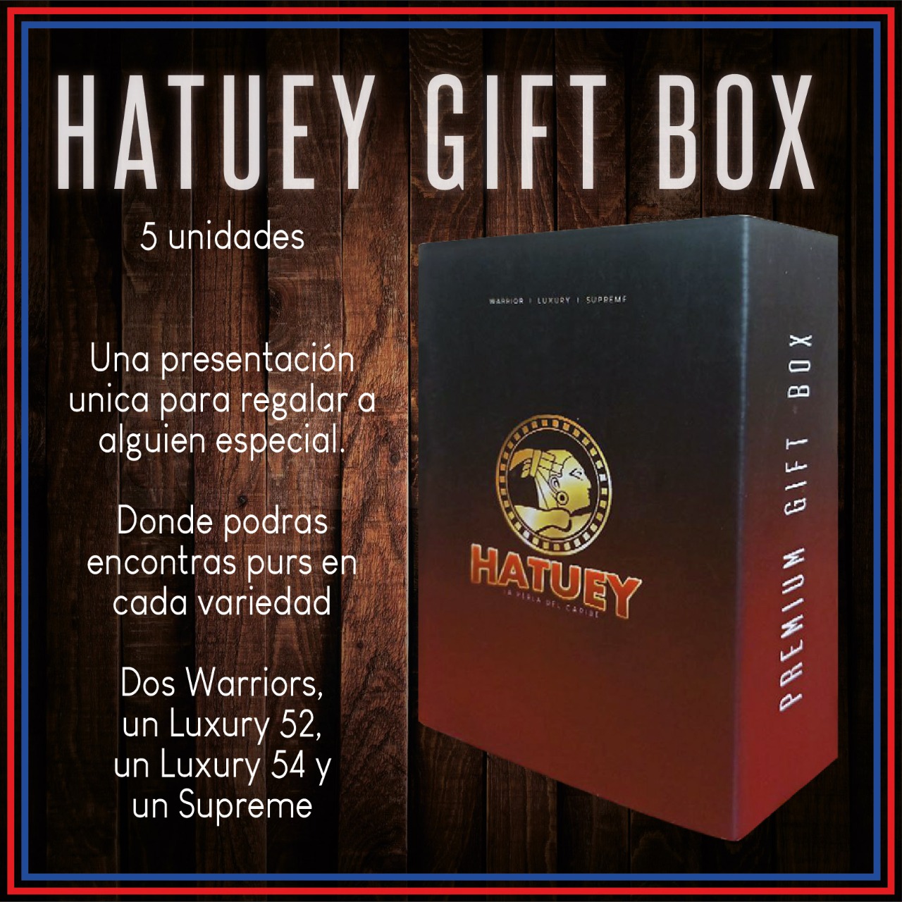 Hatuey Gift Box - 5 unidades